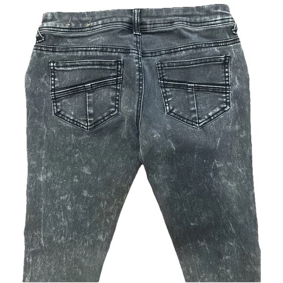 Mossimo Supply Co Jeans Black Womens 3 Skinny Stretch Zipper Jambe Moulante Zipp - Picture 8 of 8